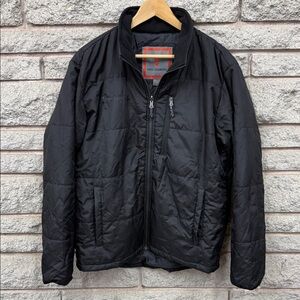 Free Country Men's Quilted Black Puffer Jacket